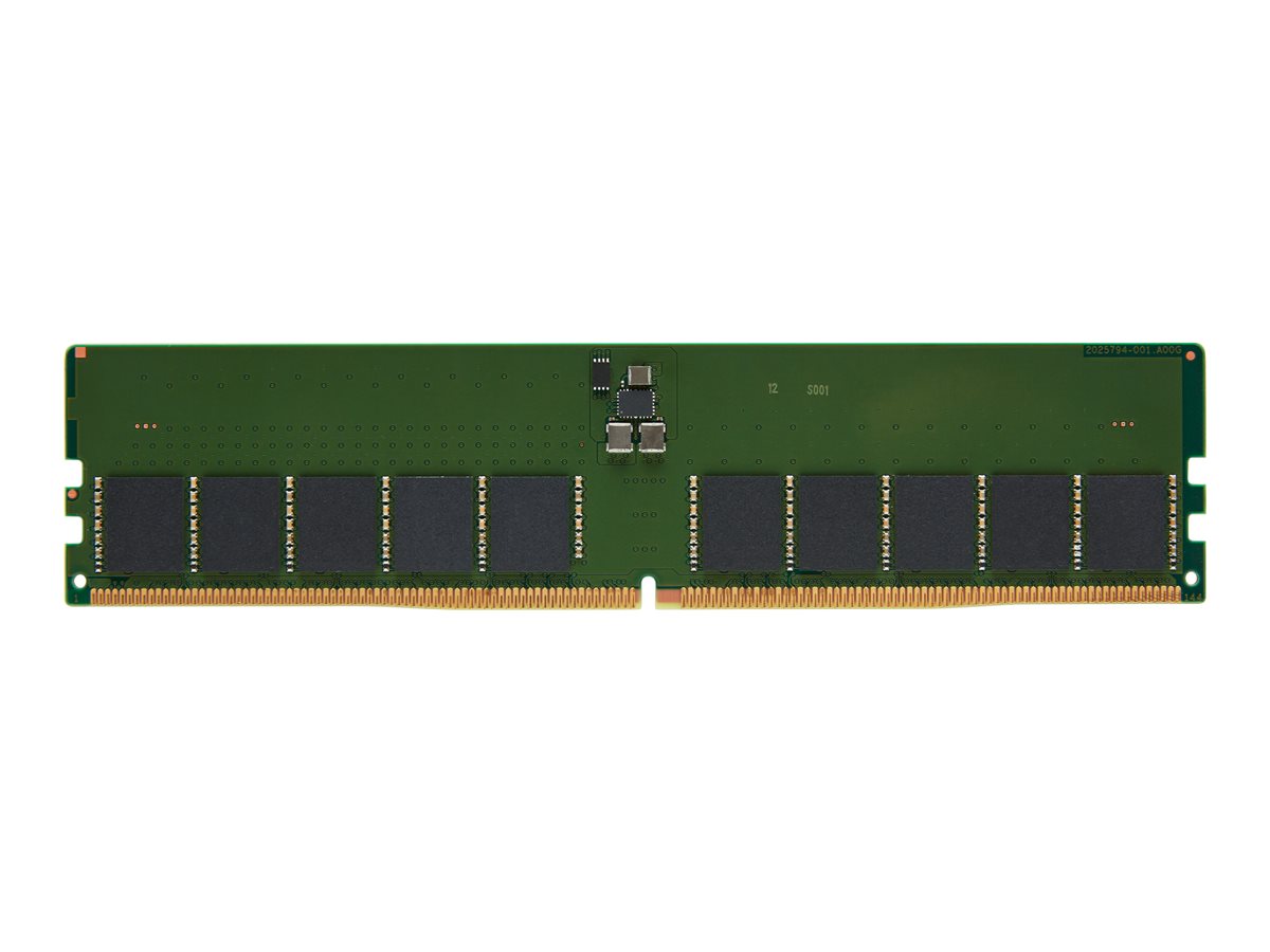Kingston Kingston Server Premier DDR5-4800 Ikke bufferet/ECC - 32GB - CL40 - Single Channel (1 pcs)