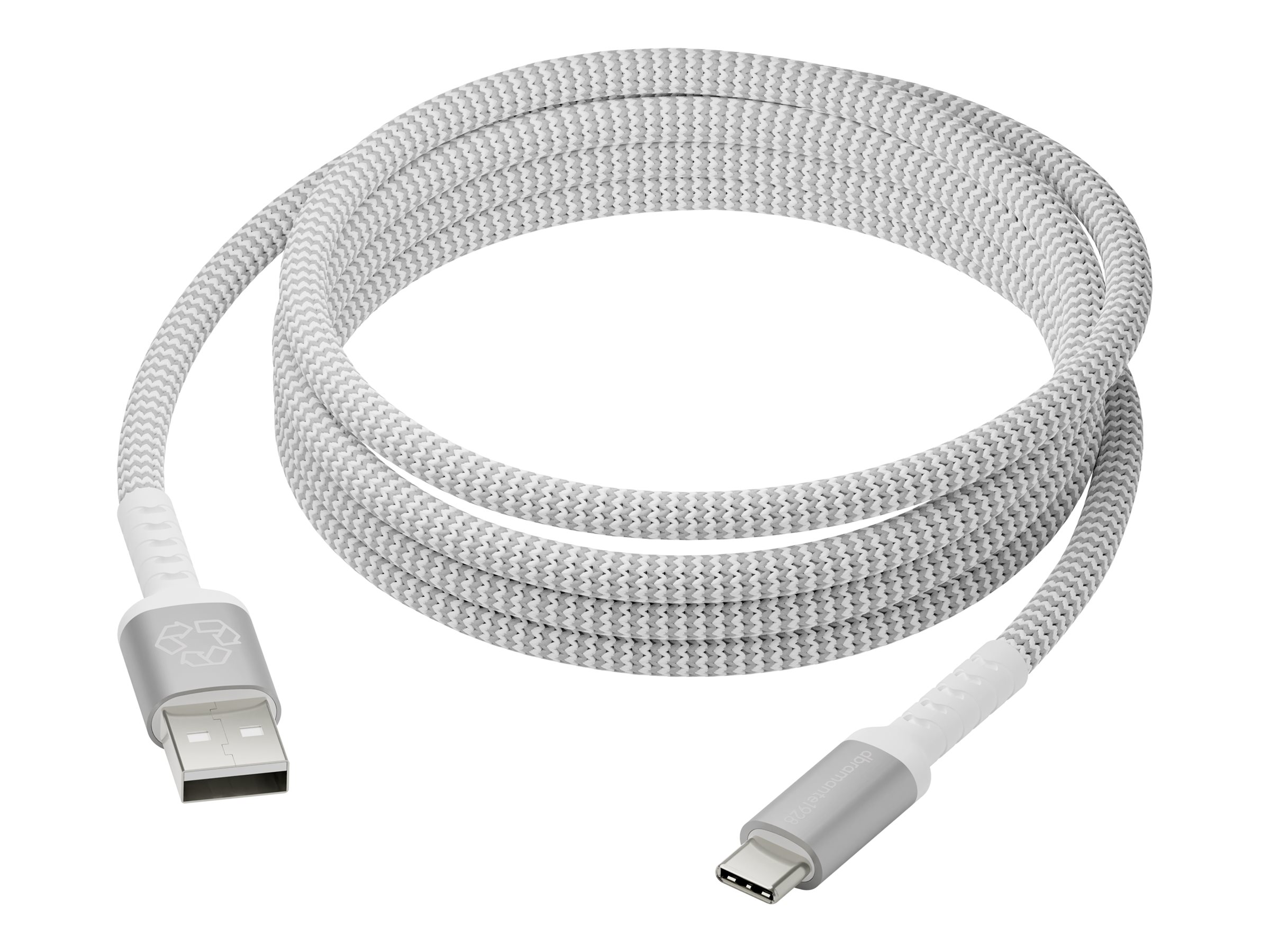 Dbramante1928 - Re-charge - Brd Kabel - Usb-a Til Usb-c, 2,5m - Hvid