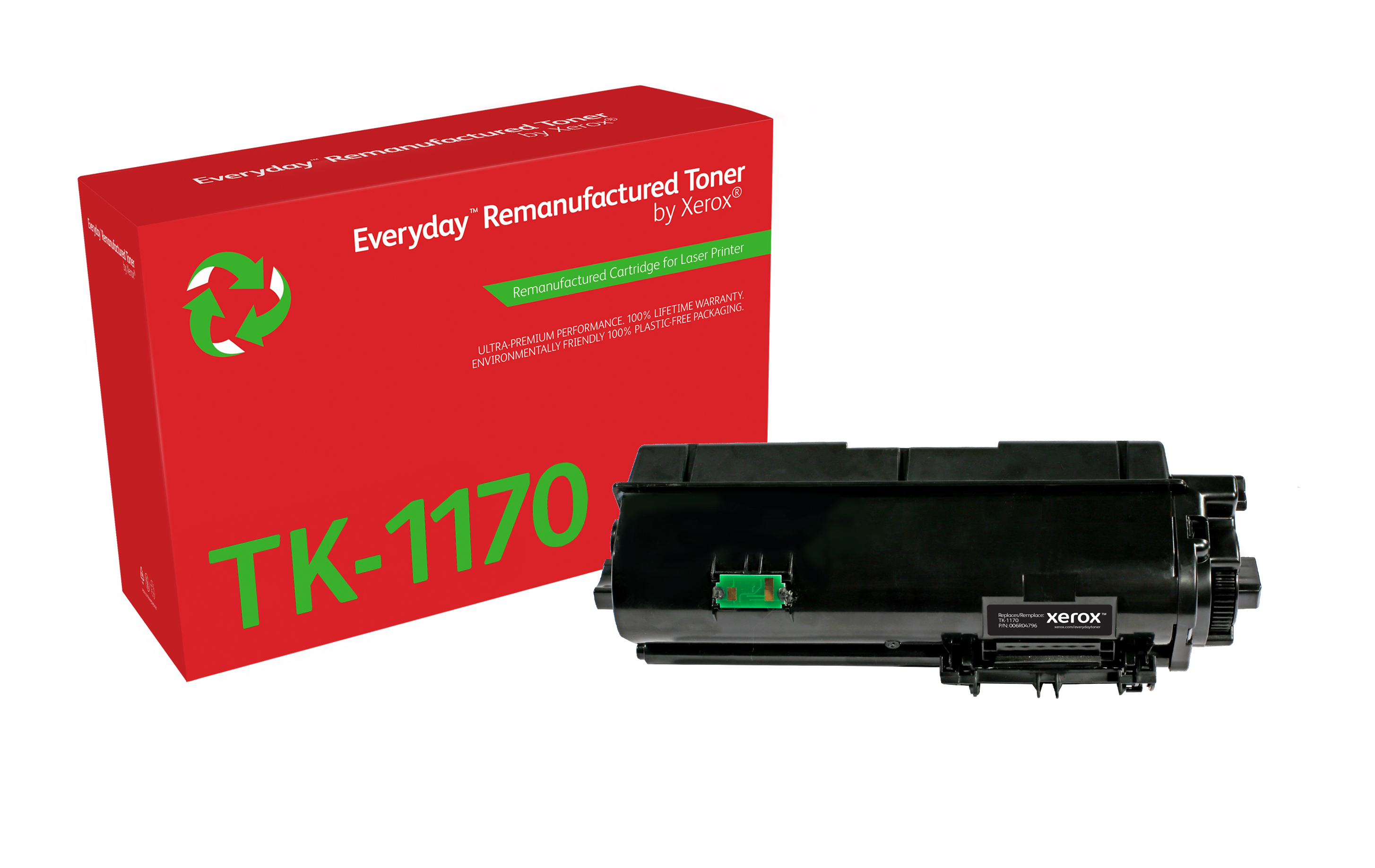 Xerox Everyday - black - compatible - remanufactured - toner cartridge (alternative for: Kyocera TK-1170) - return programme