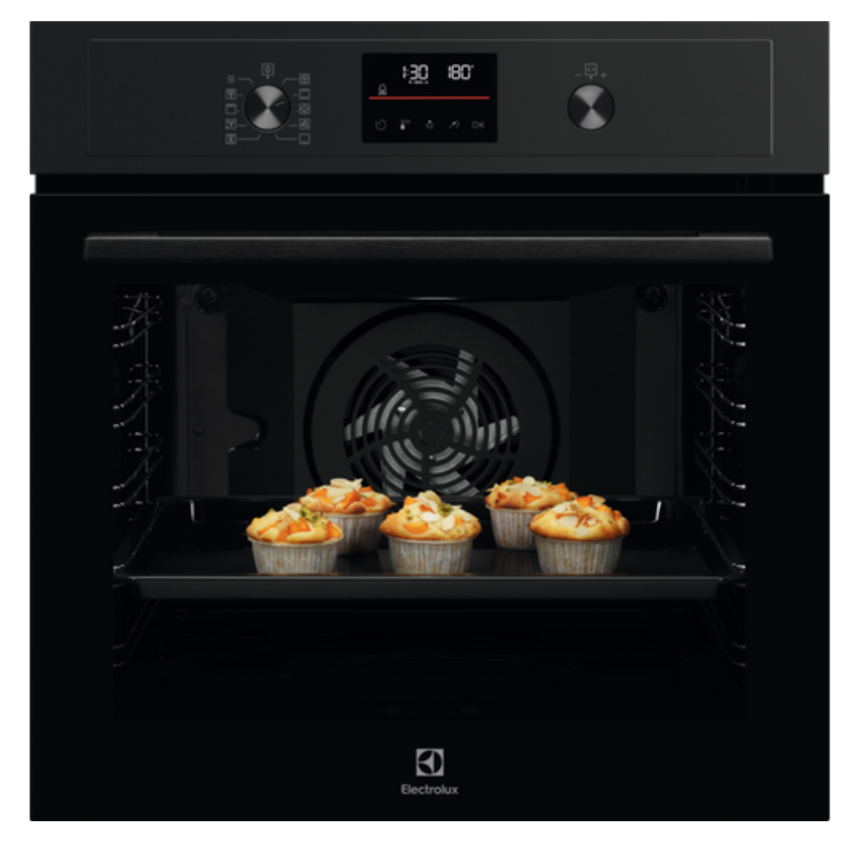 Electrolux EOD4P57H Ovn til indbygning Sort 72l billede