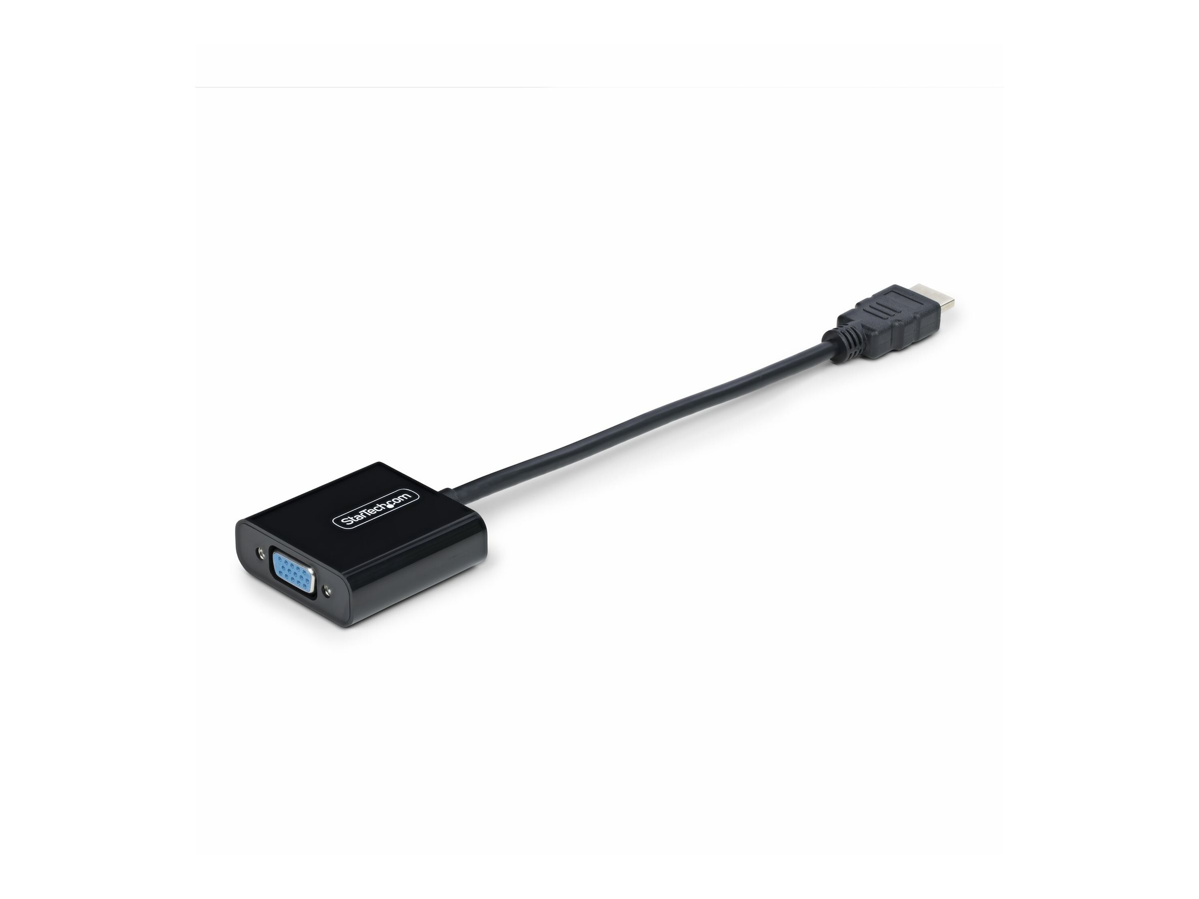 StarTech.com HDMI to VGA Adapter, 1080p, Active Video Converter Videoadapter 18.95cm Sort