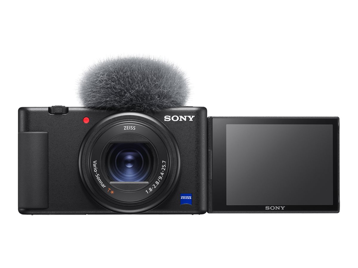 Sony VLOGCAM ZV-1A 20.1Megapixel Sort Digitalkamera