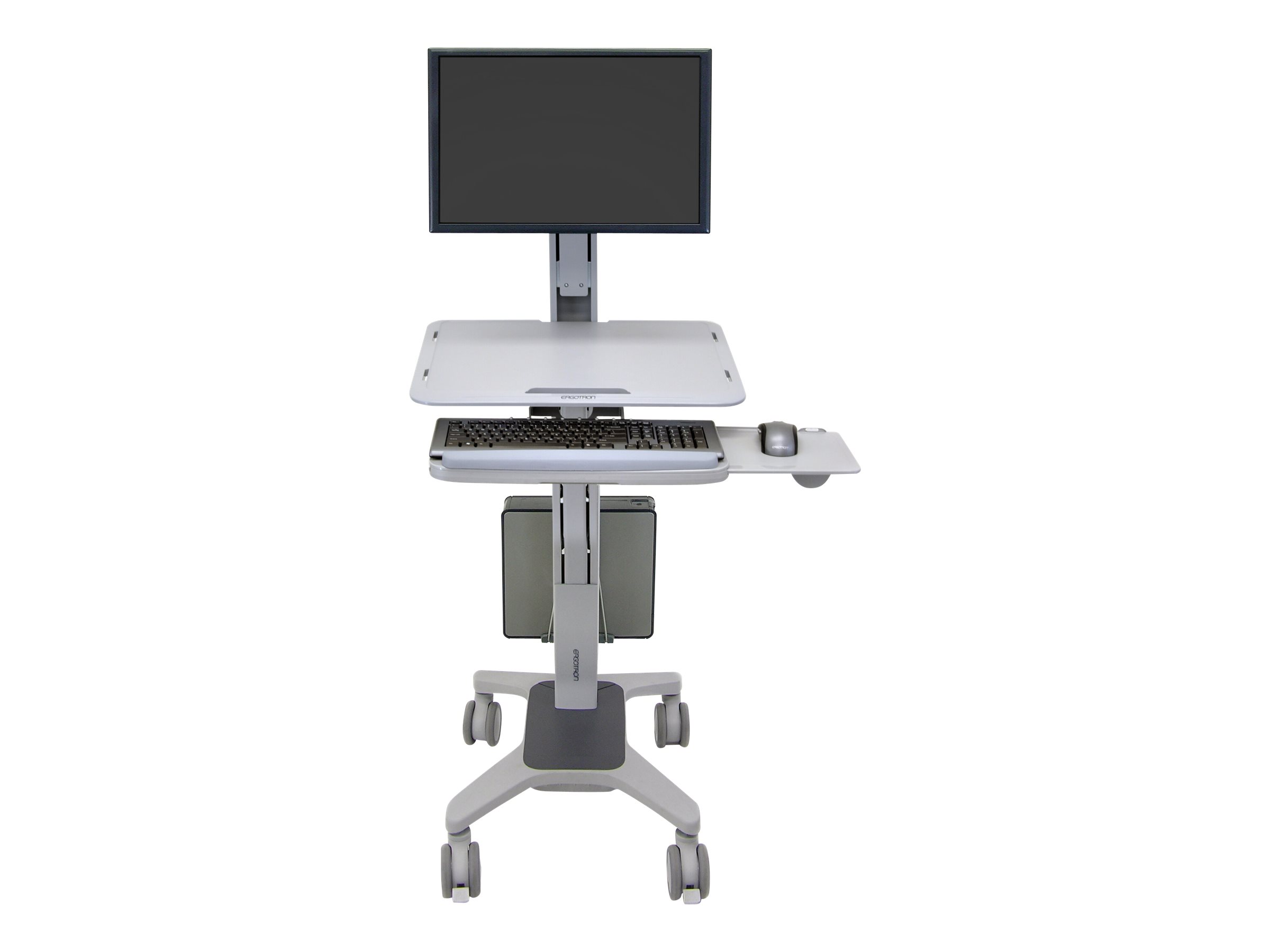 Ergotron WorkFit-C Single LD Sit-Stand Workstation Sidde/stå-skrivebord Kontor