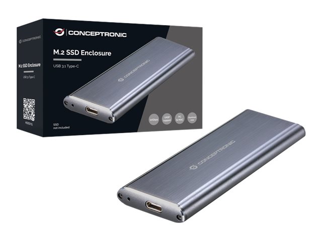 Conceptronic Ekstern Lagringspakning USB 3.1 (Gen 2) M.2 Card