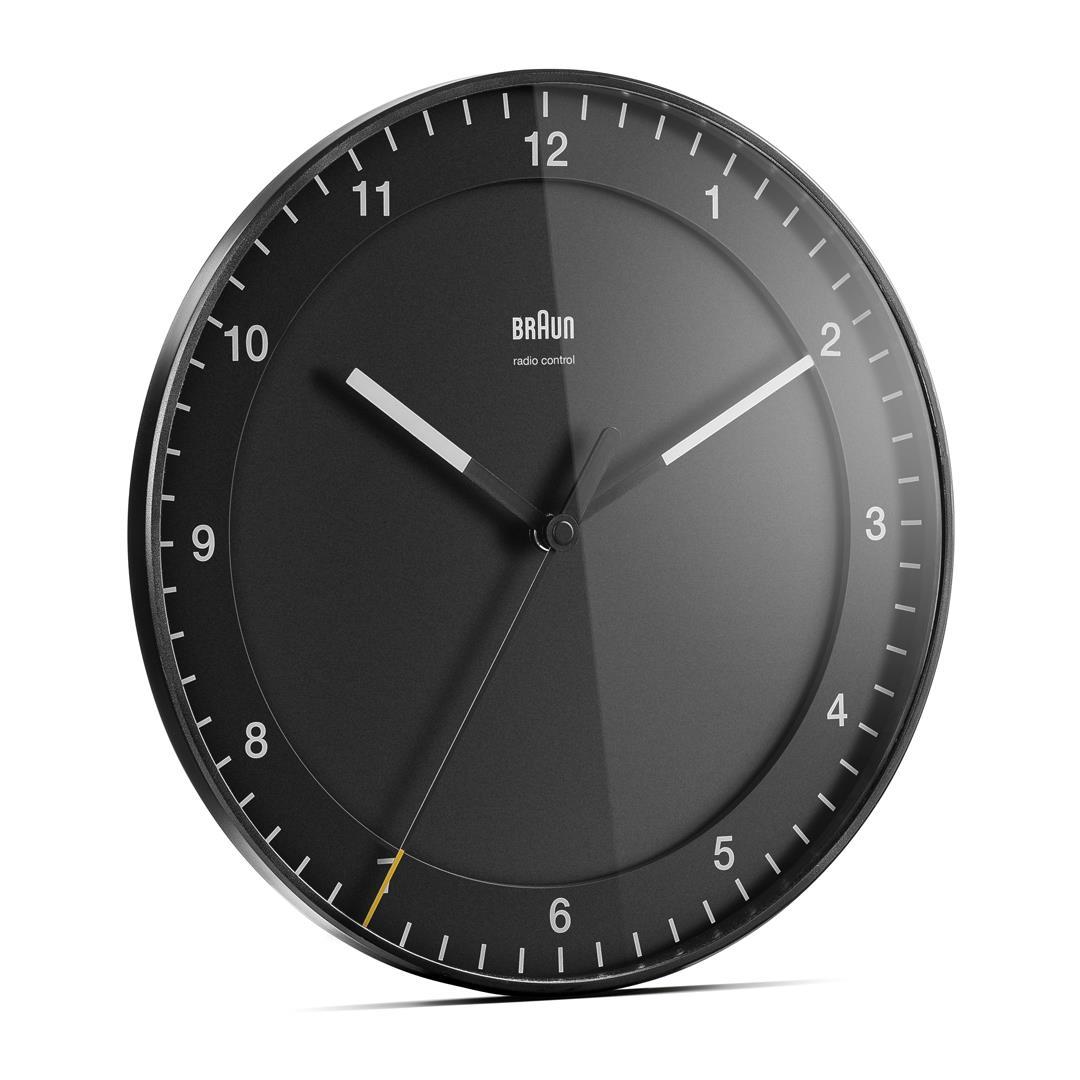 Braun BC 17 B-DCF radio wall clock black