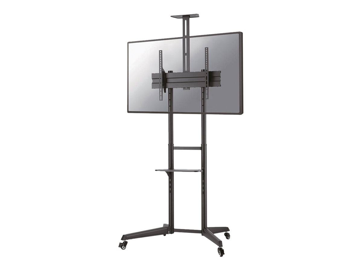 Neomounts FL50-550BL1 - cart - for flat panel / AV System / camera - black - Maks 50 kg - Maks størrelse 70"