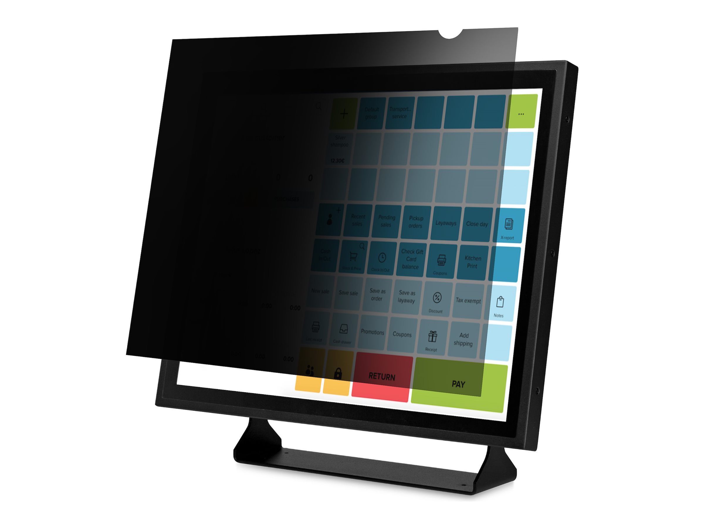 StarTech.com 19-inch 5:4 Computer Monitor Privacy Filter Anti-Glare Privacy Screen with 51% Blue Light Reduction Black-out Monitor Screen Protector w/+/- 30 deg. Viewing Angle Matte and Glossy Sides