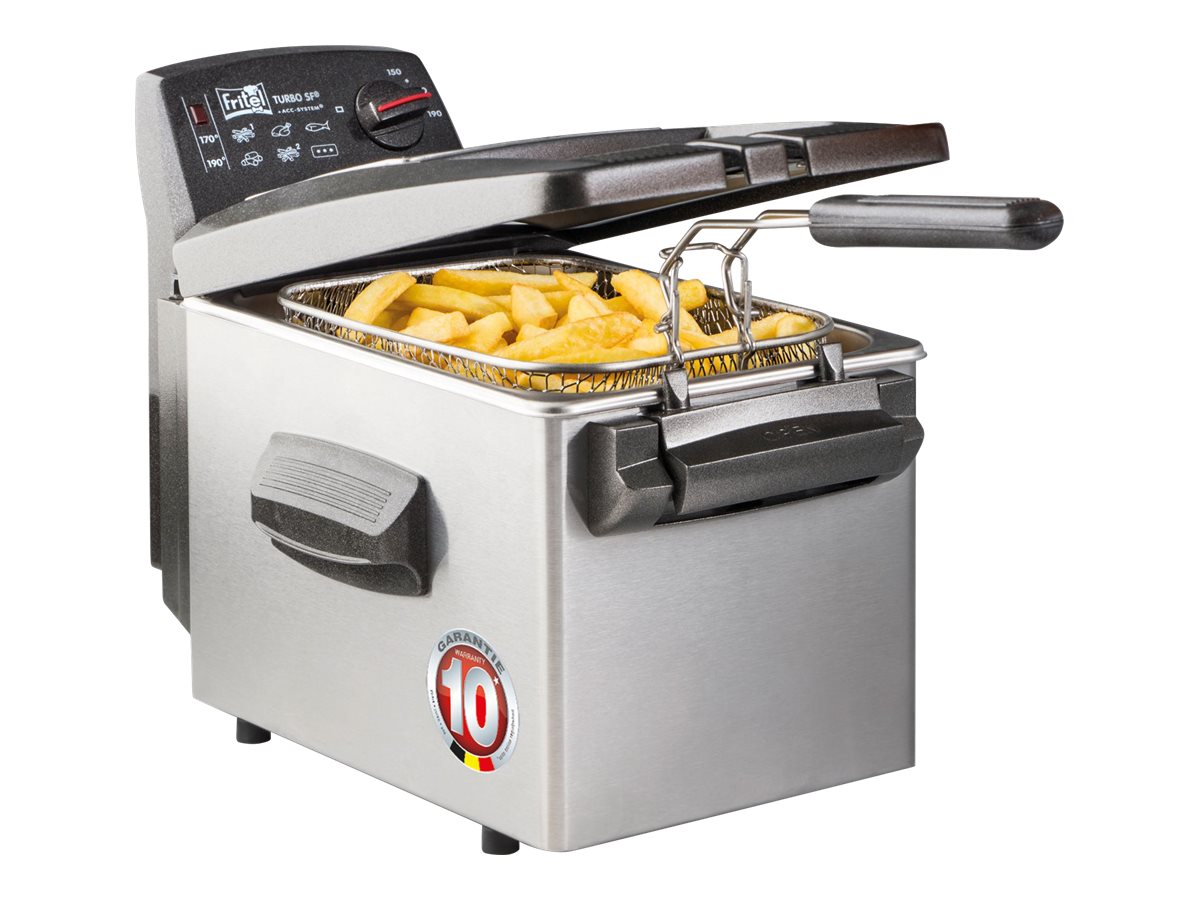 FRITEL Family Fritureapparat 4liter 3.2kW Sort/grå/sølv