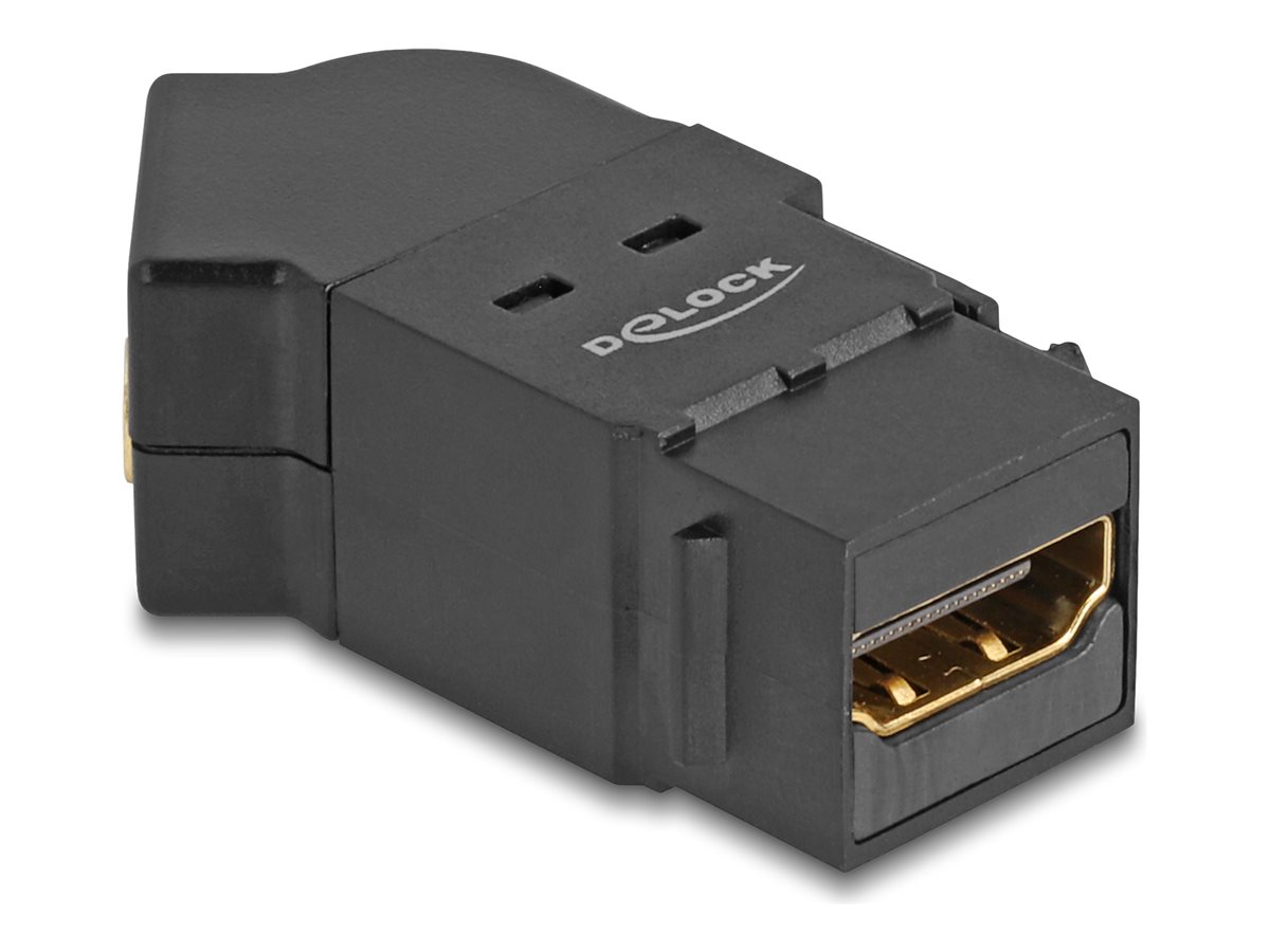 Delock HDMI-forlængeradapter Sort