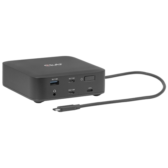 Club 3D CSV-2542 - docking station - USB - 2 x HDMI 2 x DP - 1GbE 2.5GbE