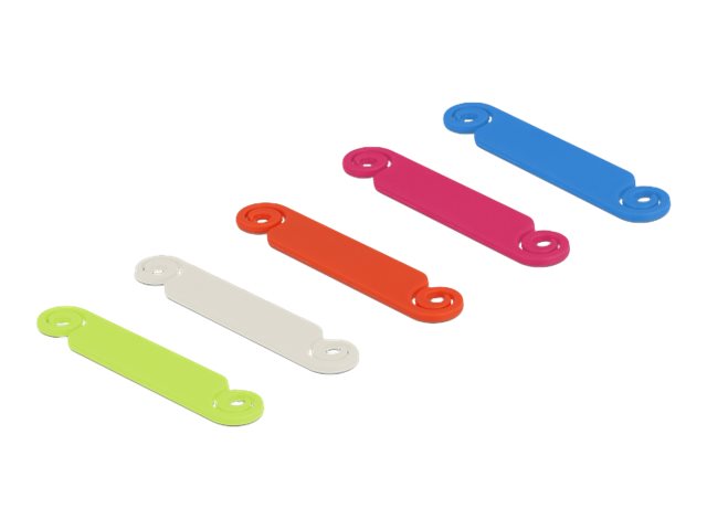 Delock Blå Grøn Pink Rød Hvid