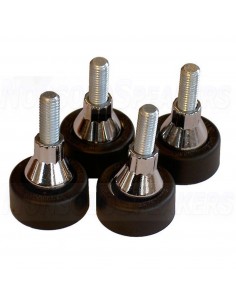 Soundcare Superspike 4 Standard M8 Gevind 4 Stk Sort Krom