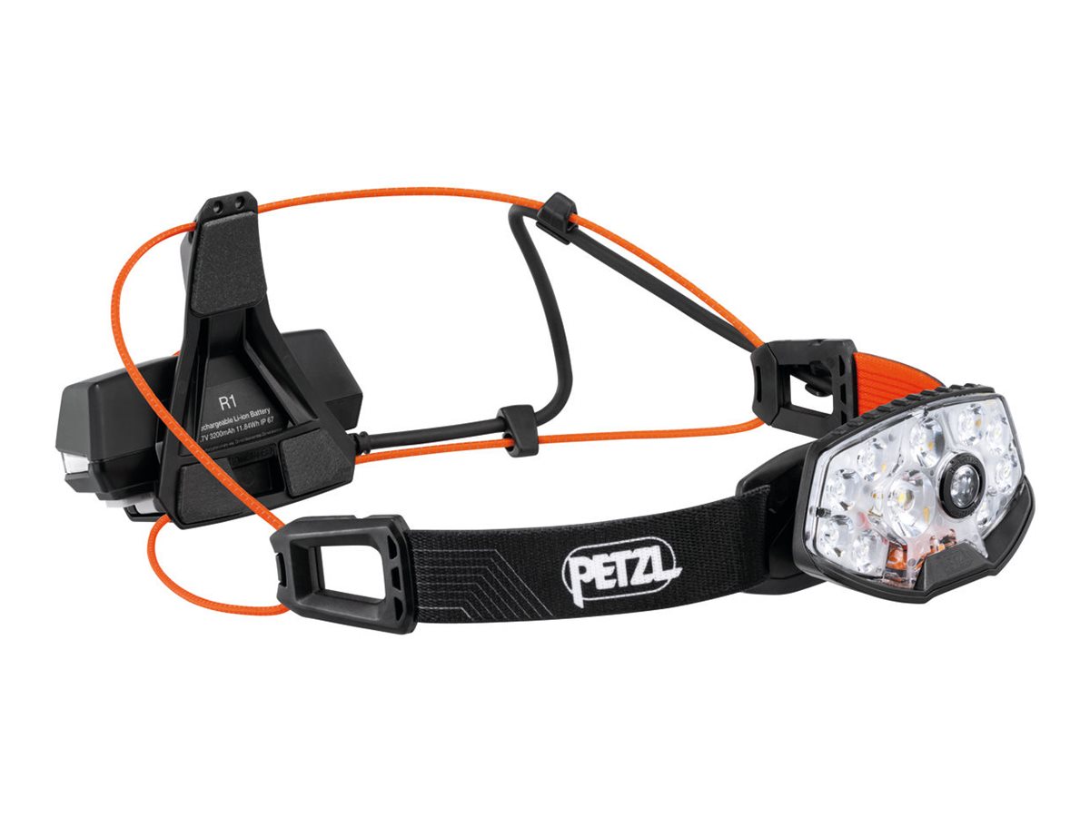 Petzl NAO RL - Lommelygte til hovedet - LED - sort