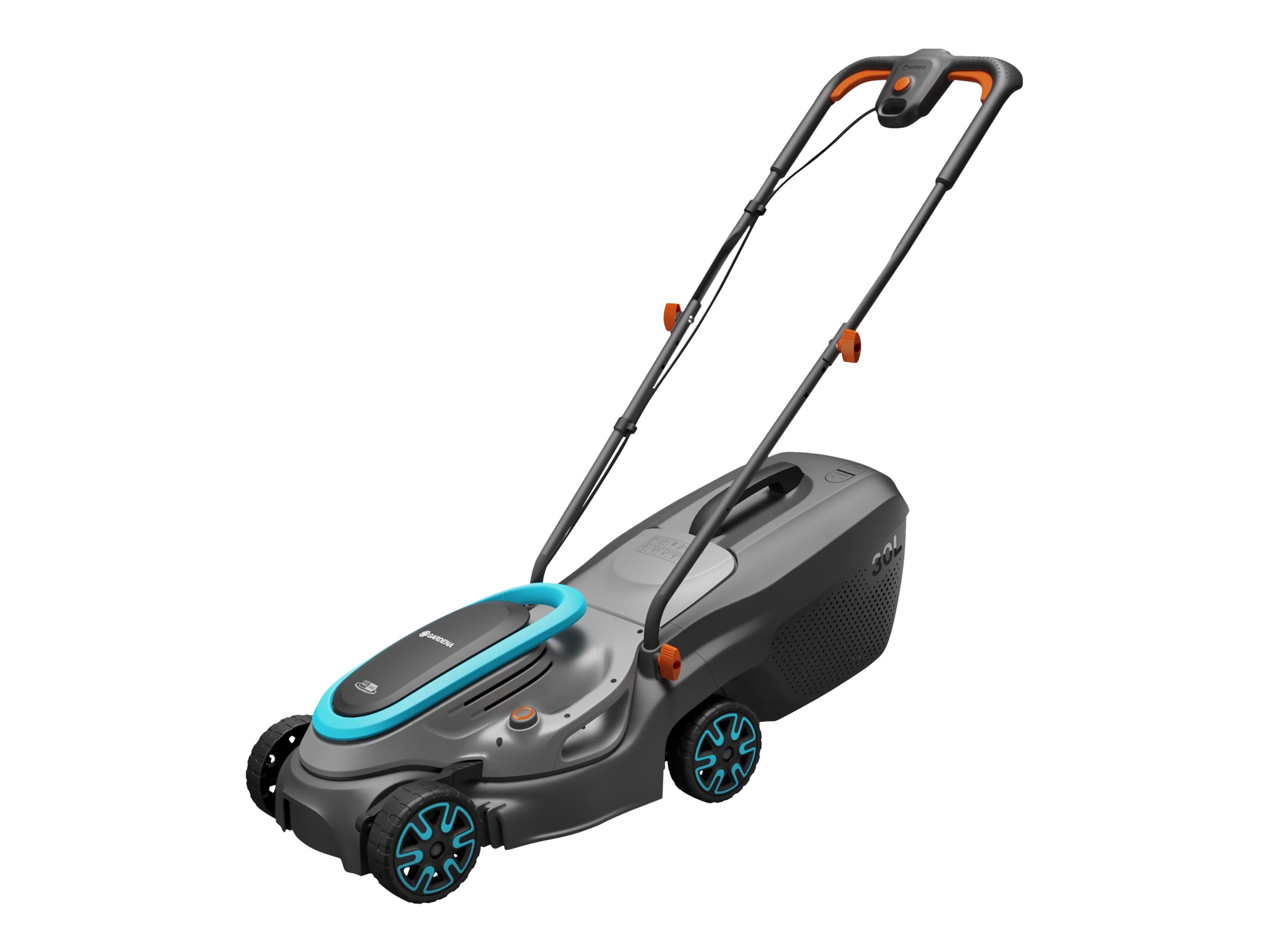 Gardena Akkuplæneklipper Batteridrevet plæneklipper PowerMax 32/18V, sæt