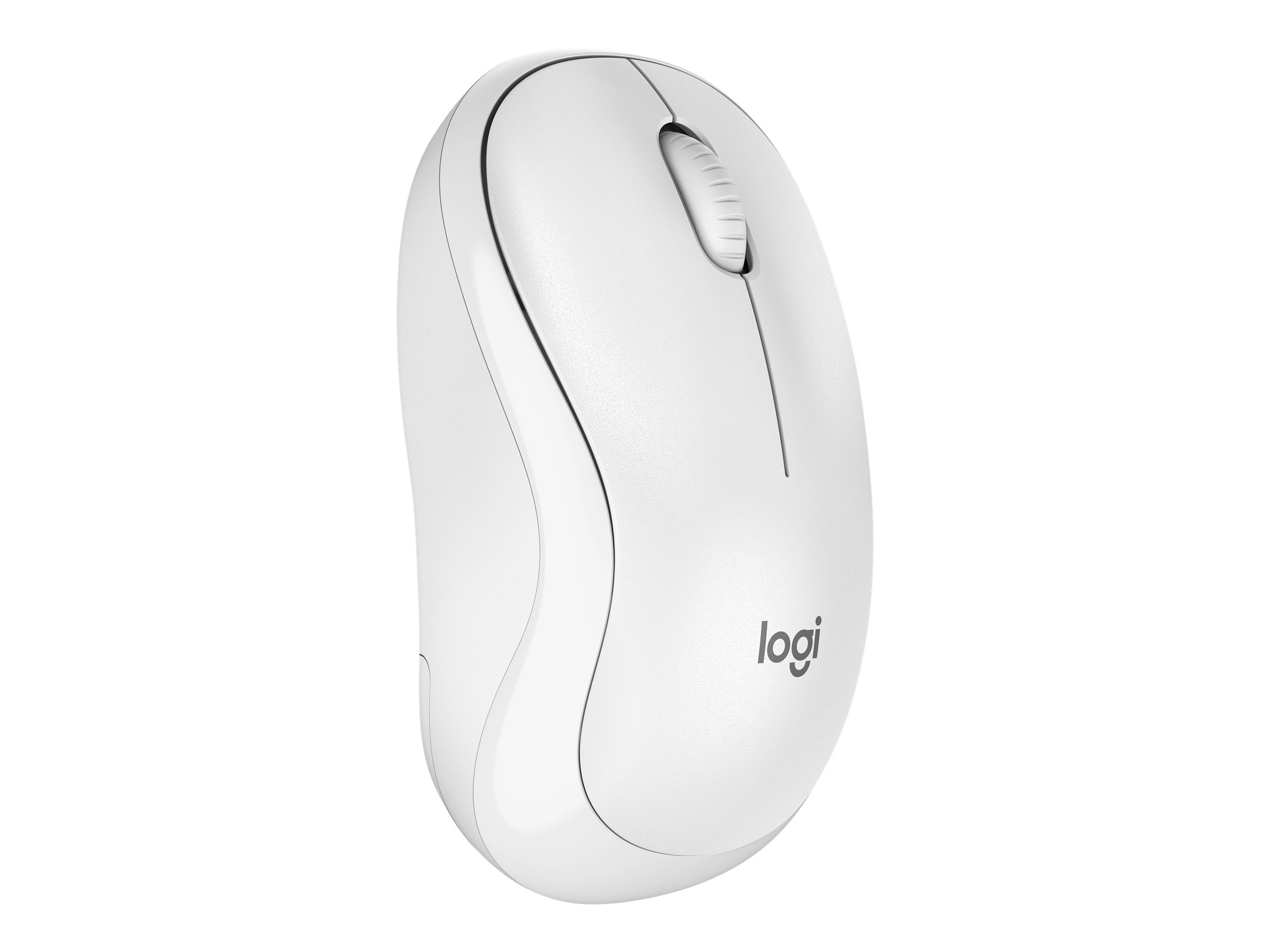 Logitech M240 Silent Bluetooth Mouse Off White - Mus - Optisk - 3 knapper - Hvid