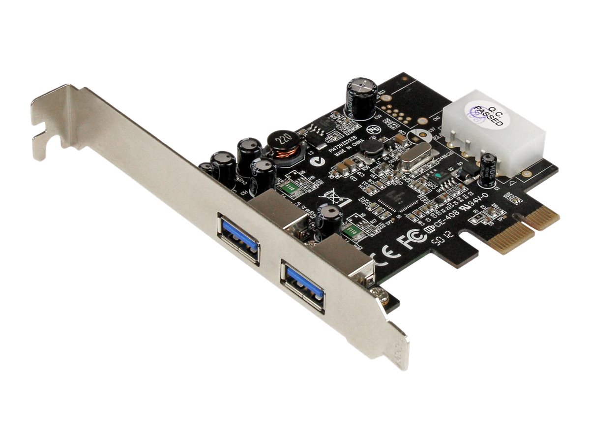 StarTech.com 2 Port PCI Express (PCIe) USB 3.0 Card with UASP