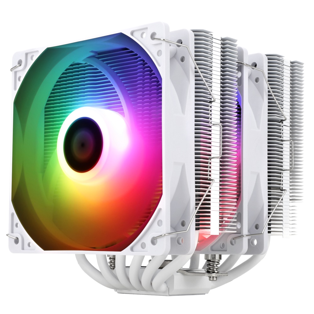 Thermalright Peerless Assassin 120 SE - White ARGB - CPU Luftkøler - Max 26 dBA