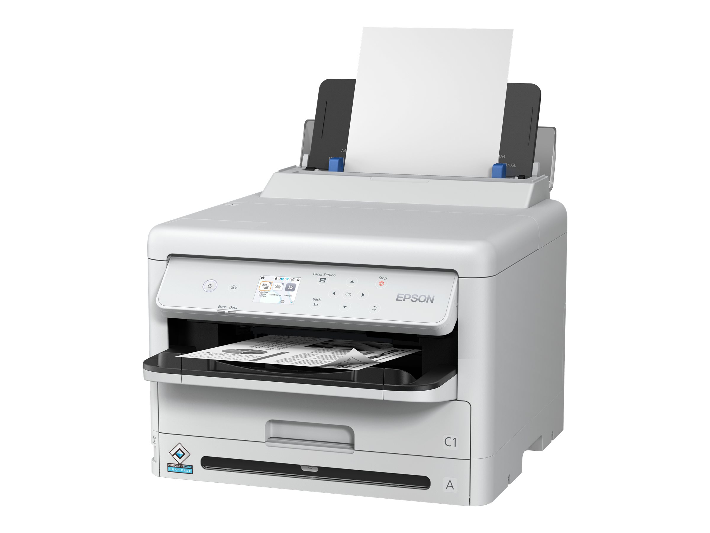 Epson WorkForce Pro WF-M5399DW - Printer - S/H - Duplex - blækprinter - A4/Legal - 1200 x 2400 dpi - op til 25 spm - kapacitet: 330 ark - USB 2.0, Gigabit LAN, Wi-Fi(ac)