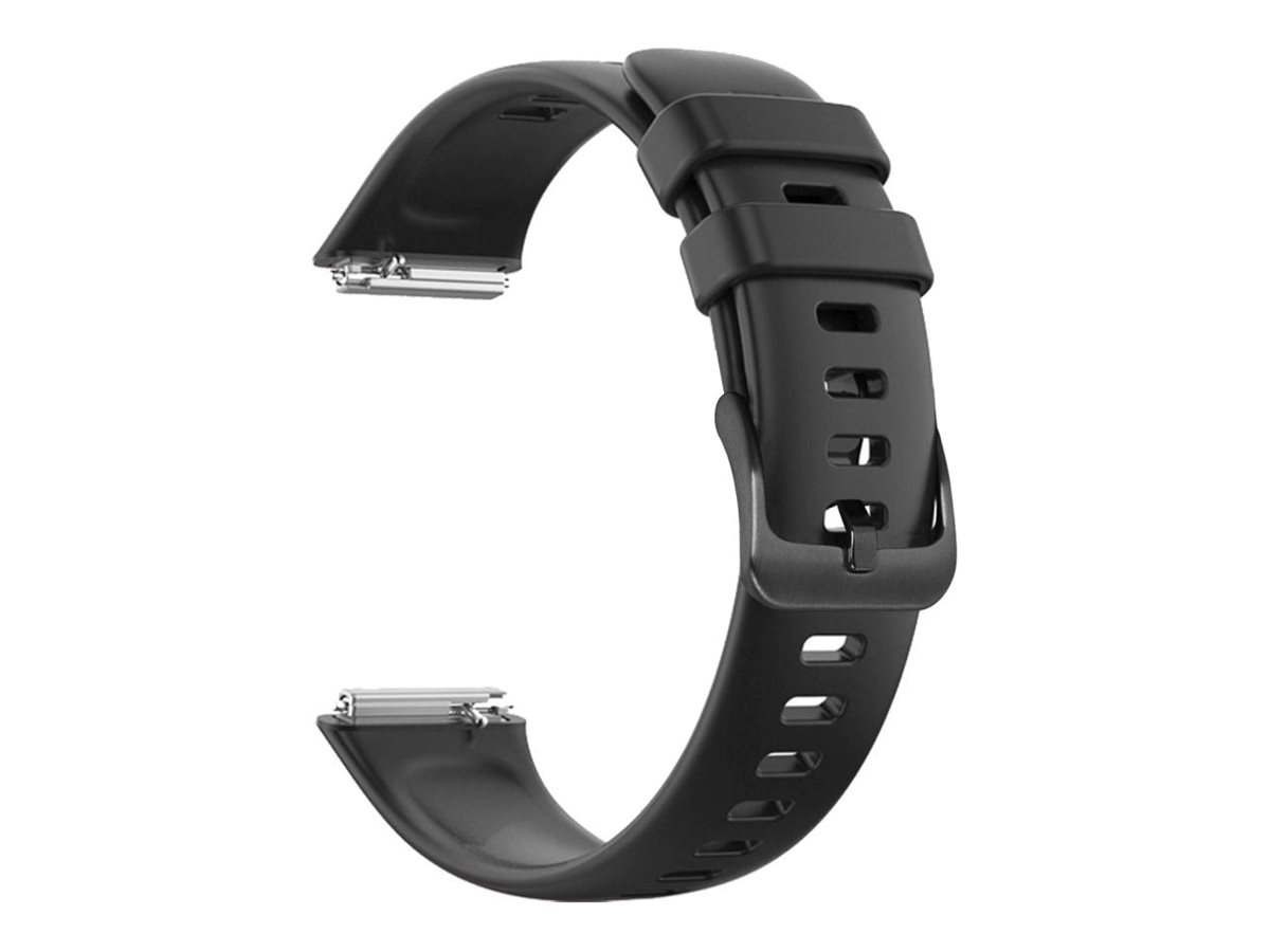 FIXED Silikone rem til Huawei Band 8 Sort