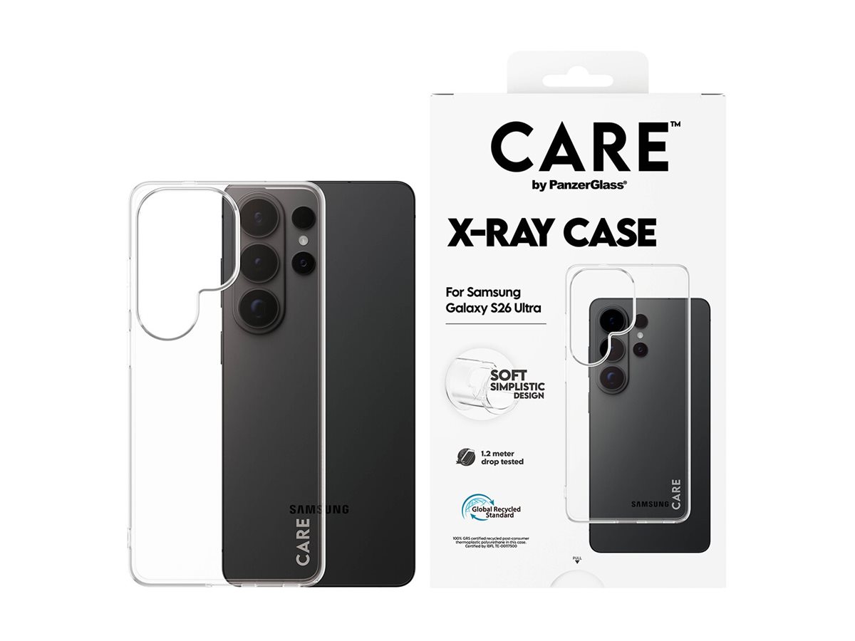 CARE by PanzerGlass X-Ray Beskyttelsescover Gennemsigtig Samsung Galaxy S26 Ultra