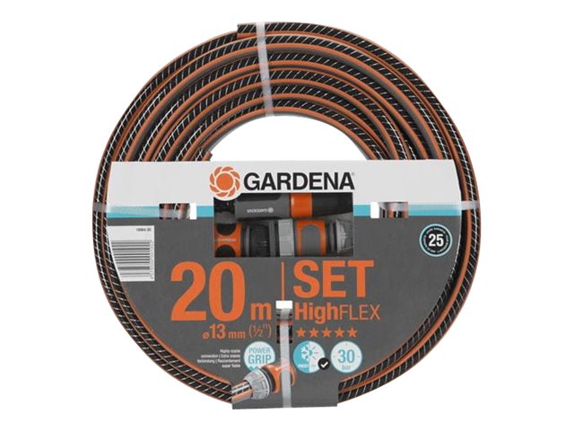 Gardena Comfort HighFLEX slange 13 mm (1/2") 20 m m. fittings - 18064-20