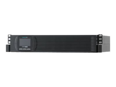 Online USV X1000R - UPS (rackversion) - AC 230 V - 1000 Watt - 1000 VA - 9 At - RS-232, USB - output-stikforbindelser: 8 - 2U - 19