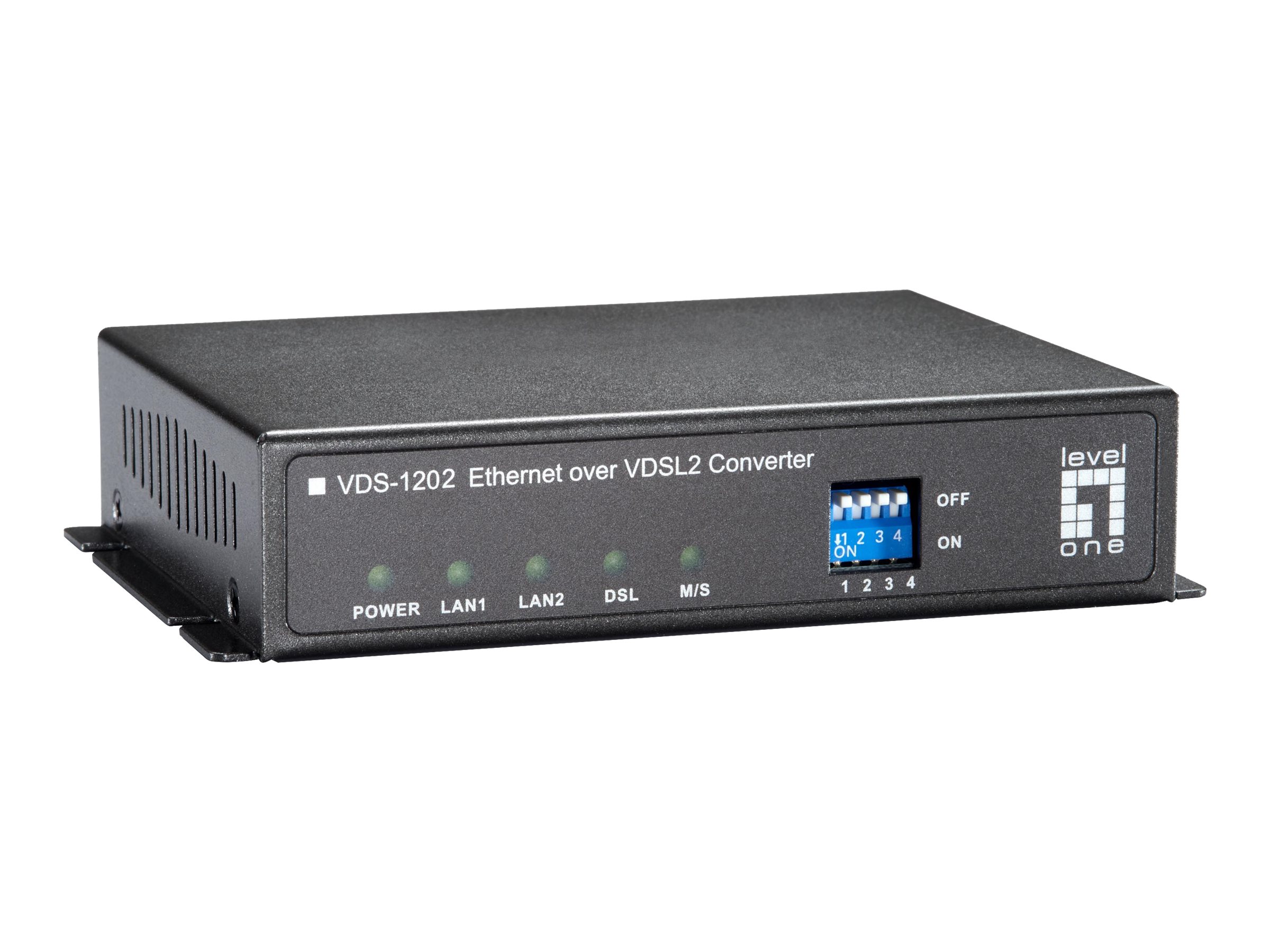 LevelOne VDS-1202 - short-haul modem - 10Mb LAN 100Mb LAN Ethernet over VDSL