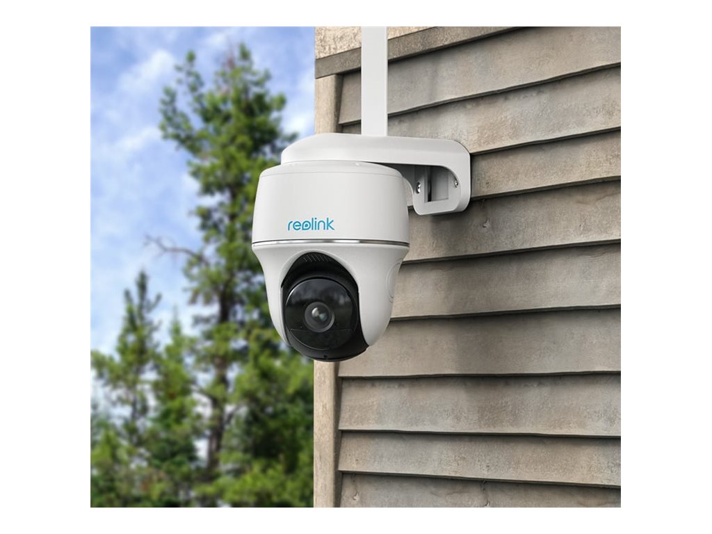 Reolink Go Series G430, IP-sikkerhedskamera, Udendørs, Trådløs, Google Assistant, Væg, Hvid