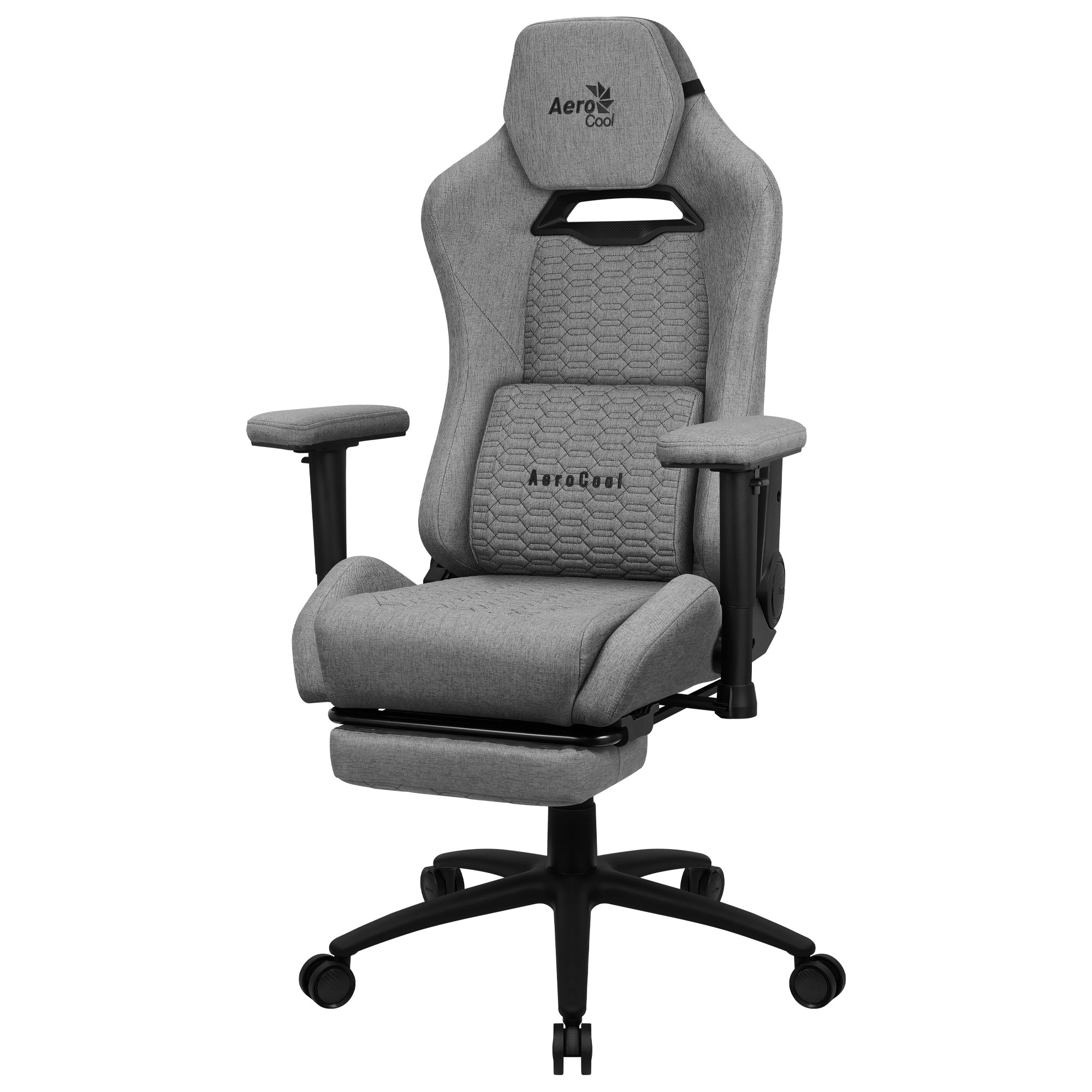 Aerocool Royal AeroWeave Universal gamingstol Polstret sæde Grå billede