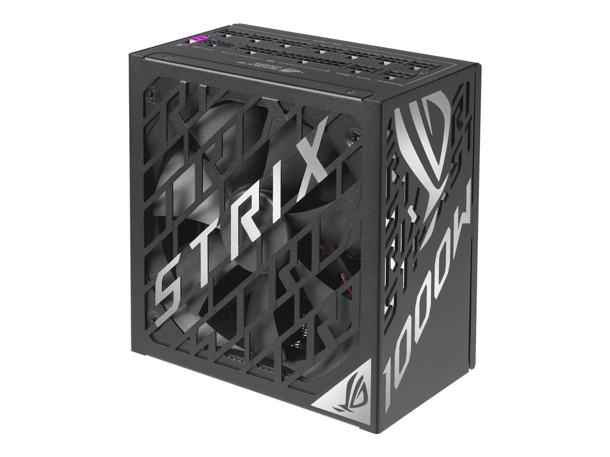 ASUS ROG Strix - Strømforsyning (intern) - ATX12V 3.1/ EPS12V - 80 PLUS Platinum - AC 100-240 V - 1000 Watt - aktiv PFC