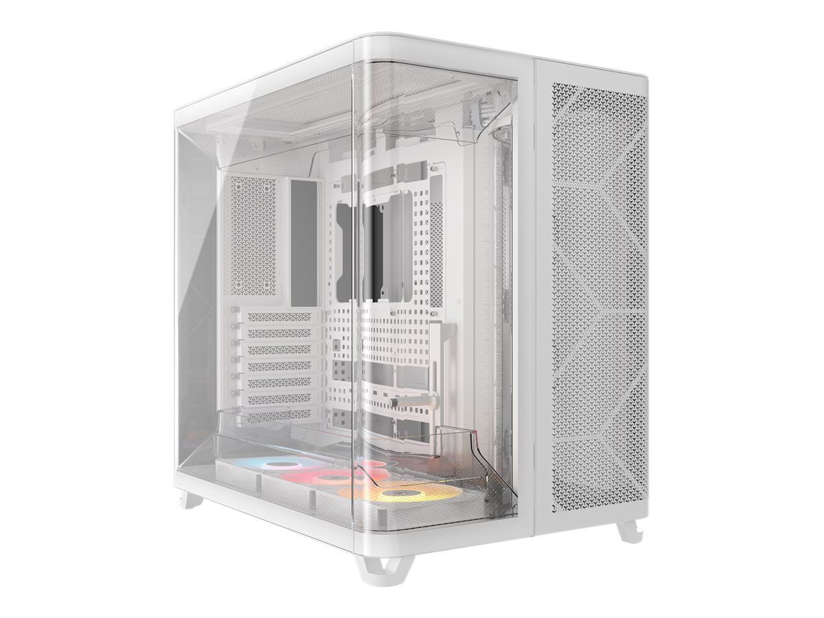 Corsair AIR 5400 RS-R ARGB White - Kabinet - Miditower - Hvid