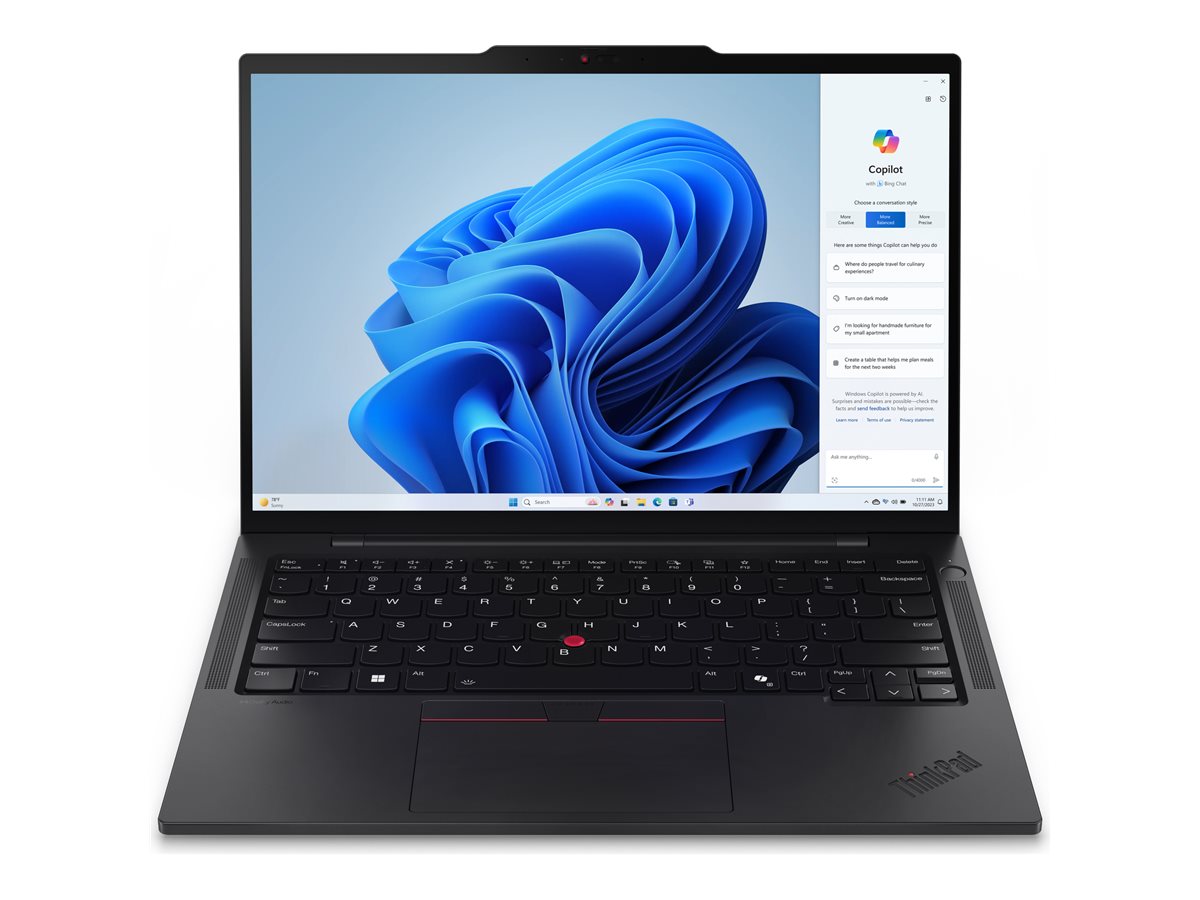 Lenovo ThinkPad T14s Gen 5 14" 1920 x 1200 (WUXGA) 155U 32GB 512GB Intel Graphics Windows 11 Pro billede
