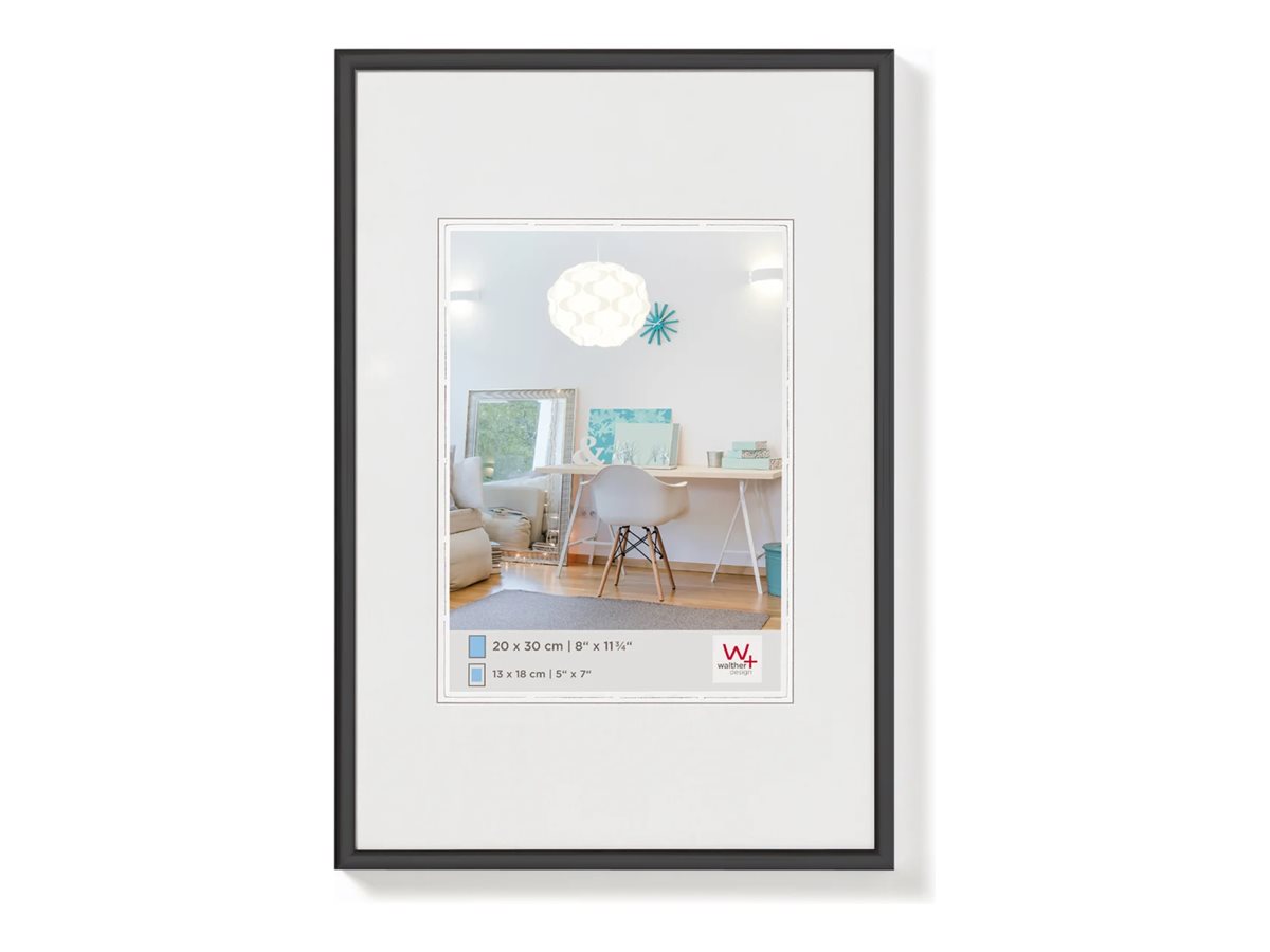 Walther New Lifestyle Fotoramme Sort