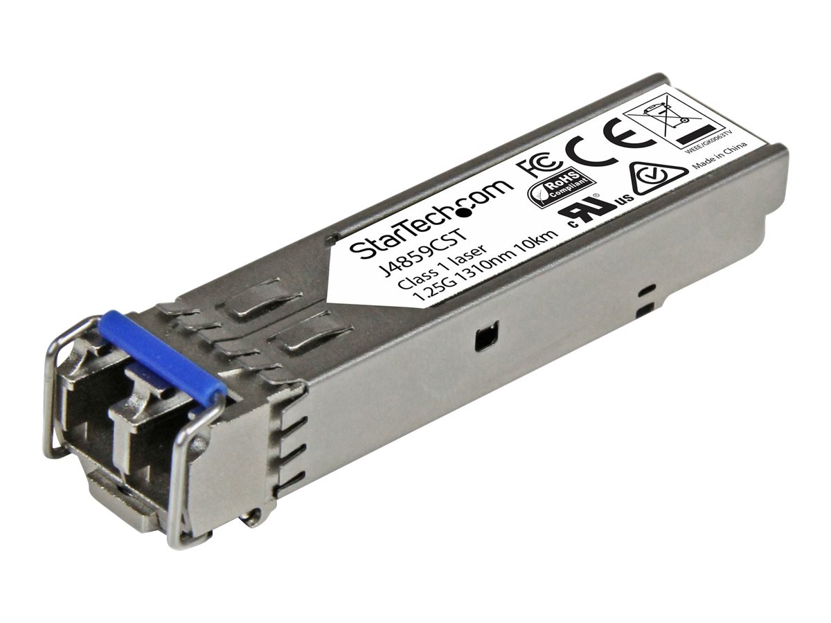 StarTech.com HPE J4859C Compatible SFP Module - 1000BASE-LX - 1GE SFP 1GbE Single Mode/Multi Mode Fiber Transceiver 10km SFP (mini-GBIC) transceiver