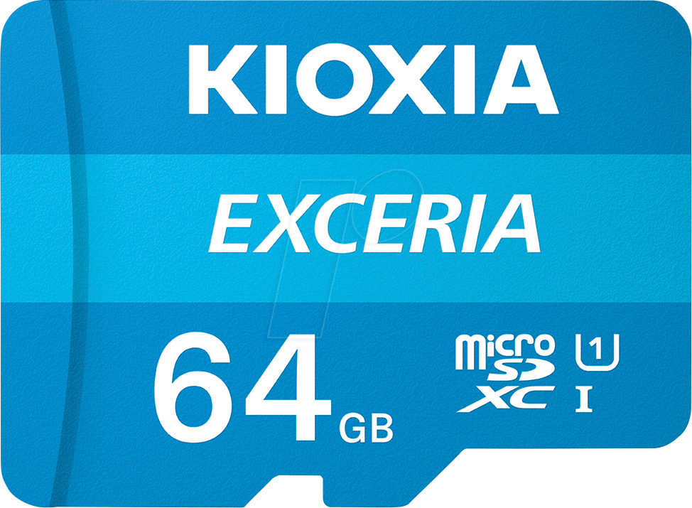 KIOXIA EXCERIA - Flashhukommelseskort - 64 GB - UHS-I U1 / Class10 - microSDXC UHS-I