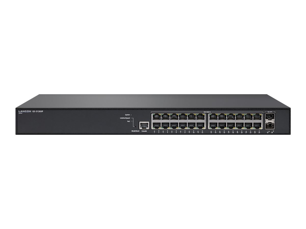 LANCOM GS-3126XP Switch 24-porte Gigabit PoE+