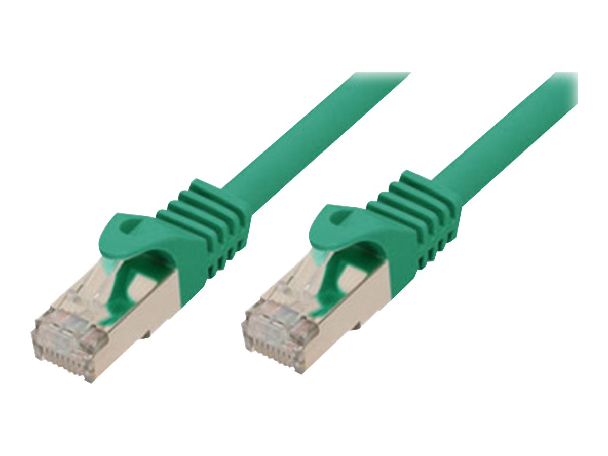 Shiverpeaks BASIC-S CAT 7 (kabel)/CAT 6a (stikforbindelser) SFTP, PiMF Patchkabel Grøn