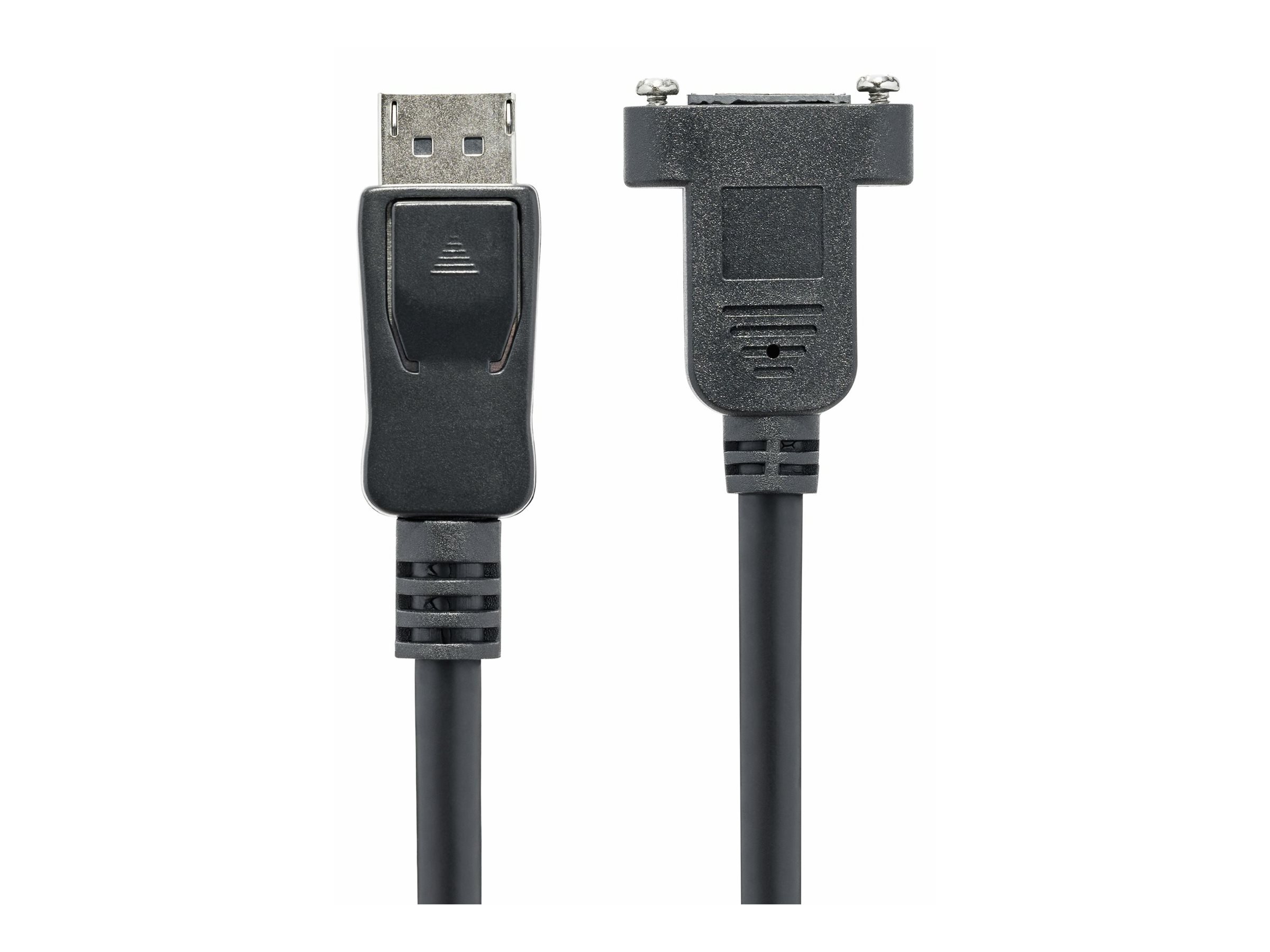 StarTech.com 3 ft. (0.9 m) Displayport Male to Female Cable - Mounting - Latched Connectors - DisplayPort - DP Monitor Cable (DPPNLFM3) DisplayPort