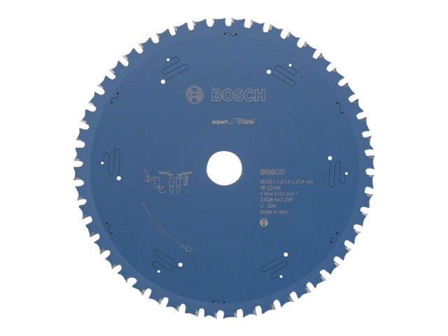 Bosch Rundsavsklinge Exp Steel 305x25,4mm 60t - 2608643060