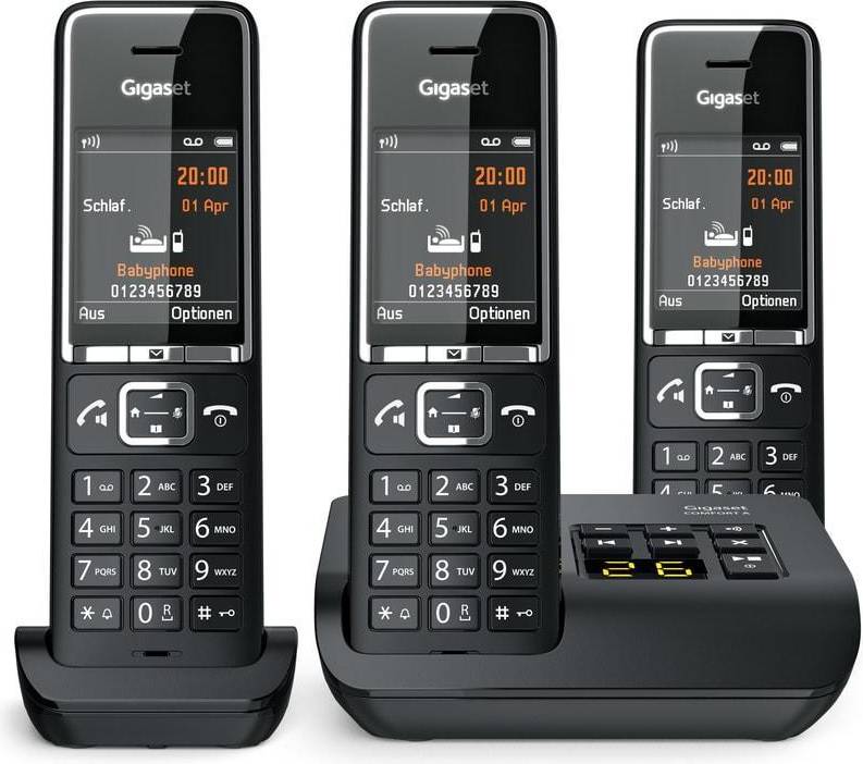 Gigaset Comfort 550A Trio Telefon Med Håndsæt