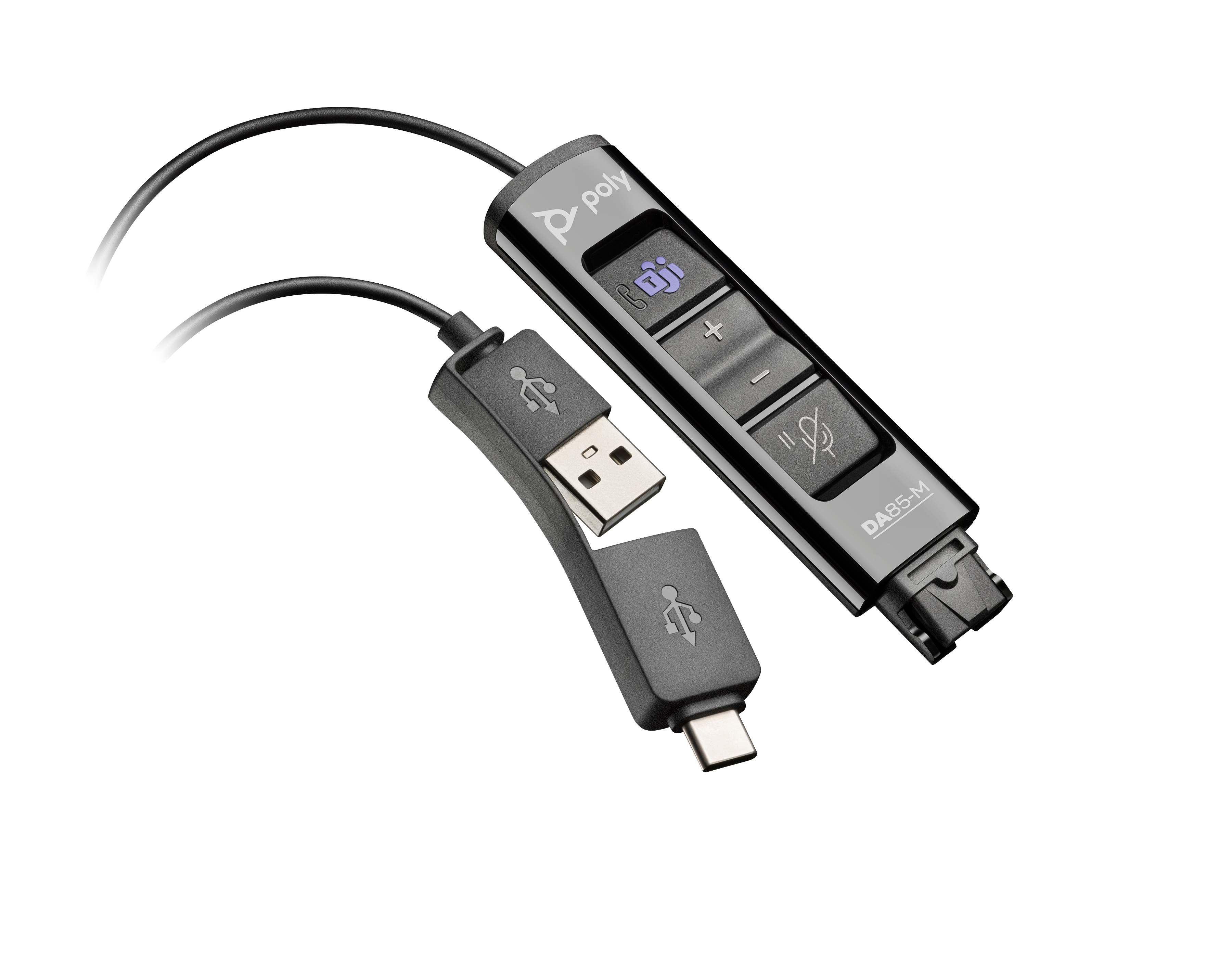 HP Poly DA85-M - Lydkort - USB - for Victus by HP Laptop 16  Laptop 14, 15, 17  Pavilion Plus Laptop 14, 16
