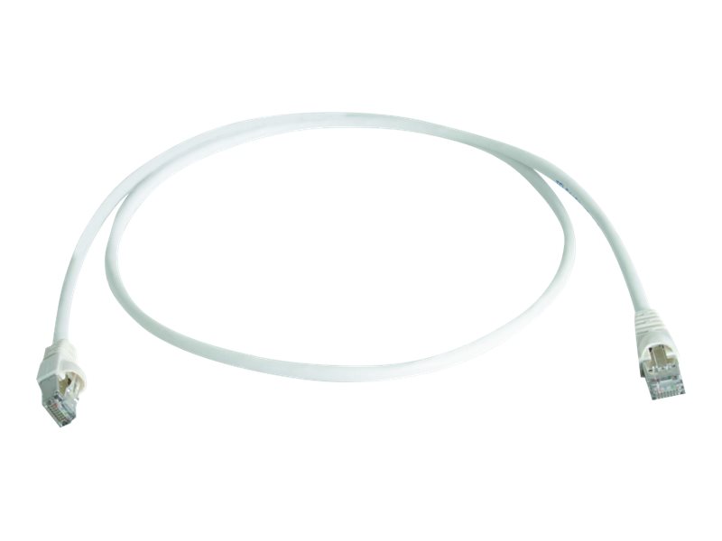 Telegärtner DataVoice Office CAT 6a SFTP, PiMF 1m Patchkabel Hvid