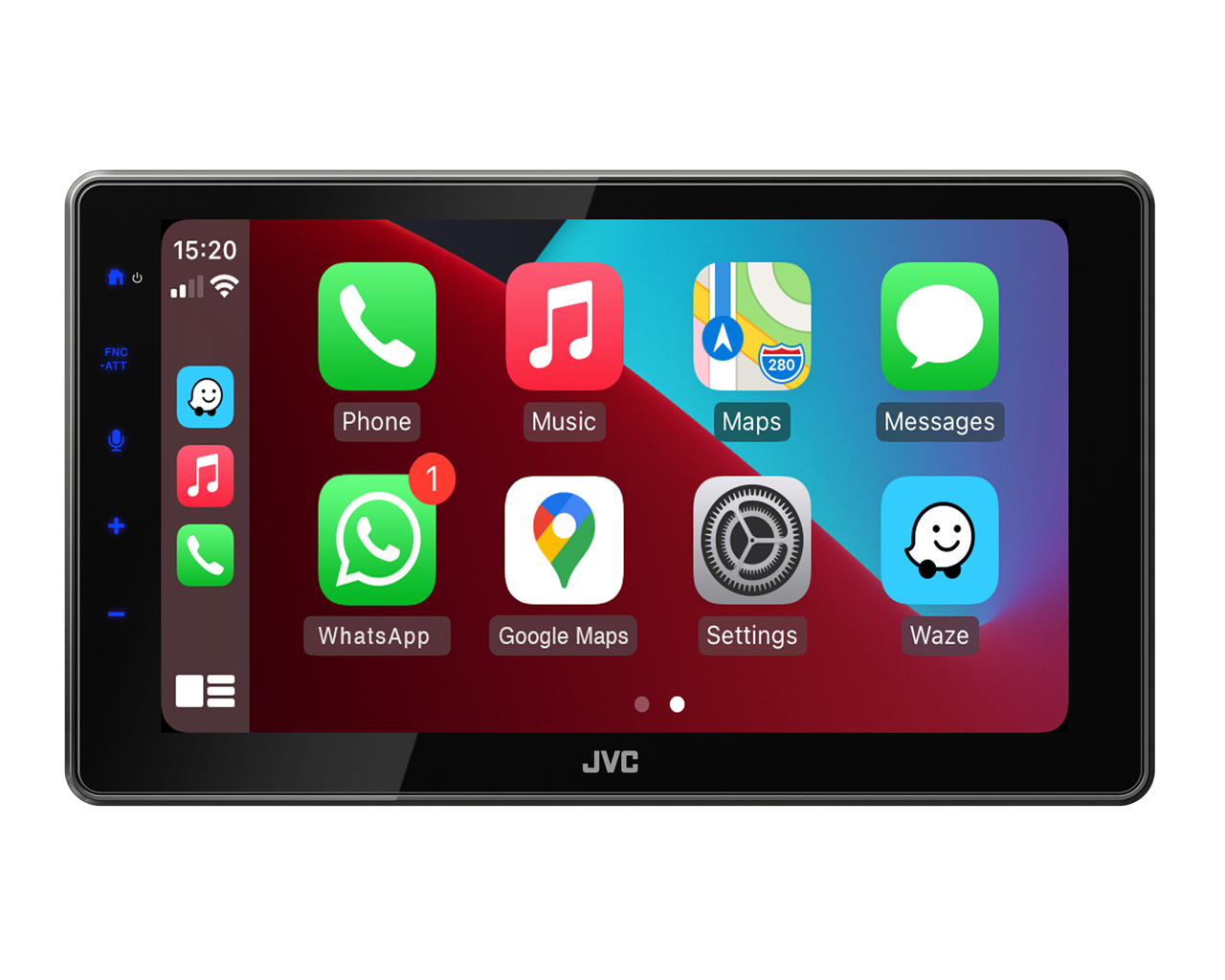 JVC KW-Z900DBW Trådløs Appradio Carplay/Android Auto