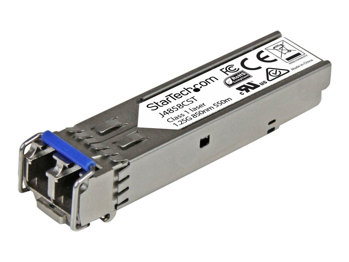 StarTech.com HPE J4858C Compatible SFP Module - 1000BASE-SX - 1GE SFP 1GbE Multi Mode (MMF) Fiber Optic Transceiver 550m SFP (mini-GBIC) transceiver