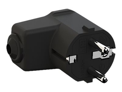 Bachmann Strøm CEE 7/7 Stik Sort Strøm-konnektor