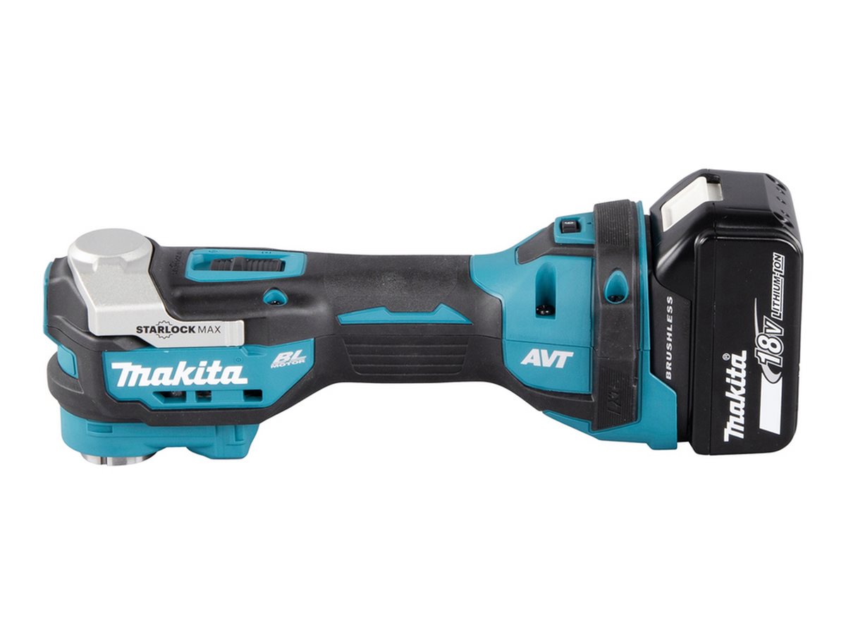 Makita multicutter 18V DTM52Z, kompatibel med Starlock Plus & Max, uden batteri & lader