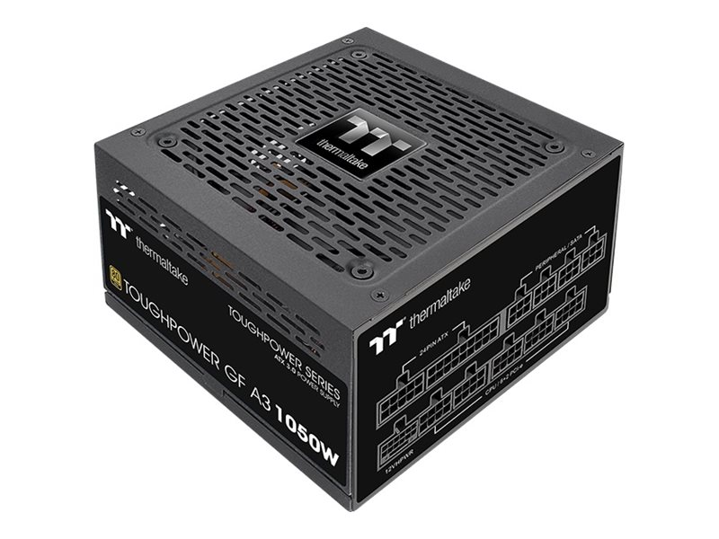 Thermaltake ToughPower GF3 A3 - TT Premium Edition - power supply - 1050 Watt Strømforsyning - 1050 Watt - 120 mm - ATX 3.0 - 80 Plus Gold certified