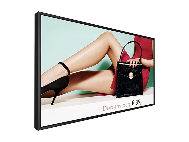 Philips 75BDL4003H - 75 Diagonal klasse (74.5 til at se) LED-bagbelyst LCD paneldisplay - digital skiltning - Android - 4K UHD (2160p) 3840 x 2160