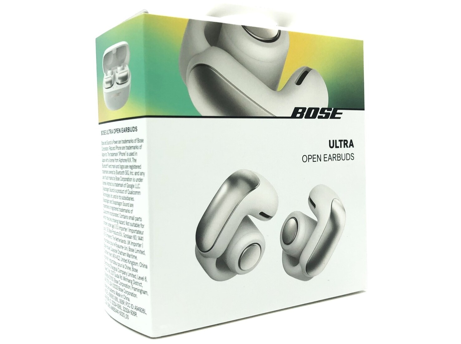 Bose Ultra Open Trådløs Ægte trådløse øretelefoner Hvid billede