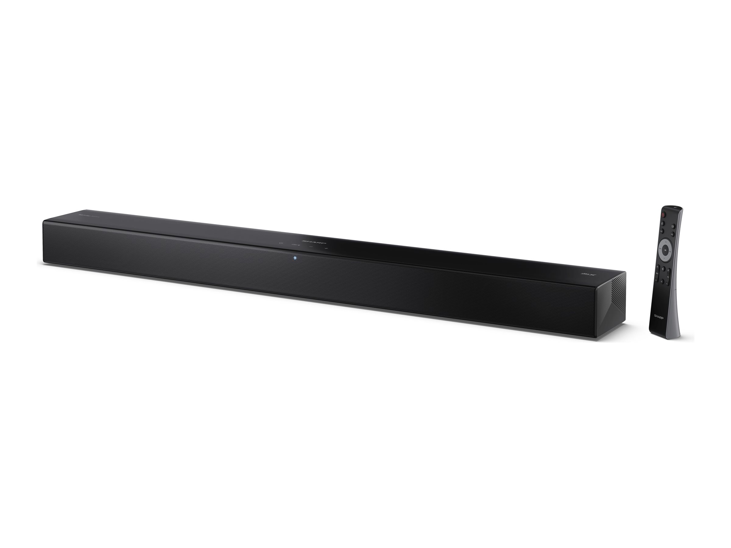 Sharp HT-SB304 - Lydbar - til TV - 2.0-kanal - trådløs - Bluetooth - 60 Watt - mat sort (gitterfarve - mat sort)